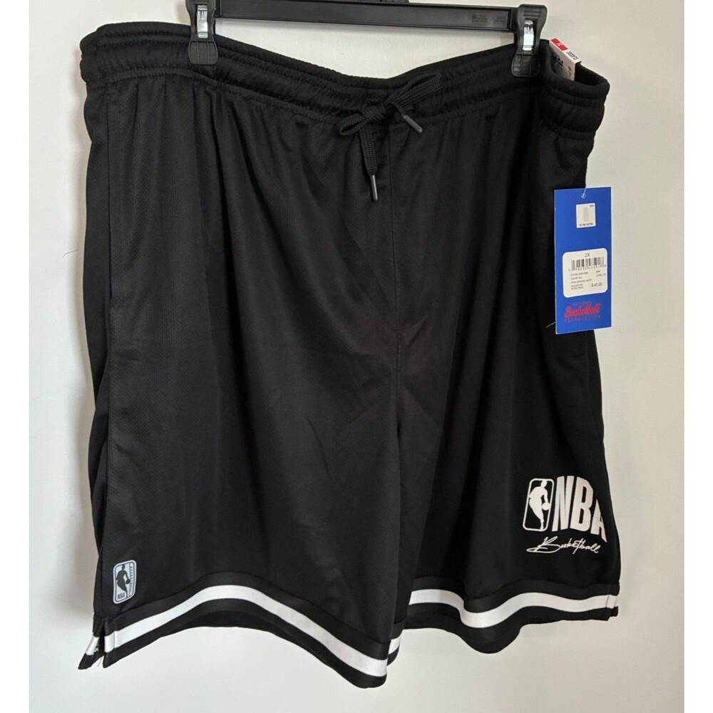 NBA Basketball Zone Defense Shorts Men's 2XL Black  NWT